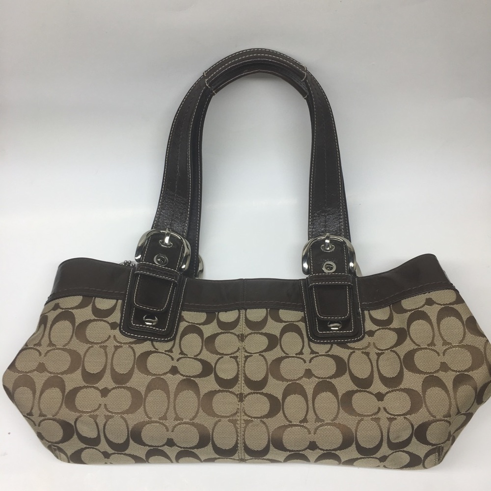 Handcrafted COACH handbag/purse. Signature!